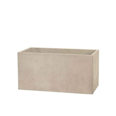 Rectangle Planter 36 x 18 x 18 against white background.