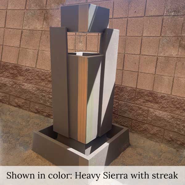 Rocket Fountain in heavy sierra with streak