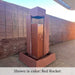 Rocket Fountain in red rock