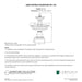 CAD drawing of the San Pietro Fountain with dimensions, weight, and manufacturer notes.