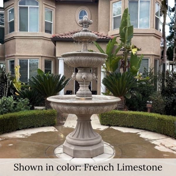 San Remo Fountain in action centerpiece.