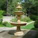 San Remo Fountain on concrete in action.