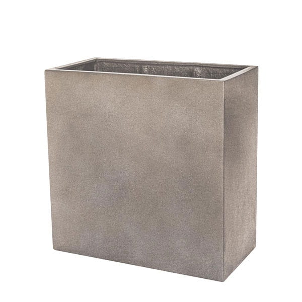 Sandal Planter 361836 S/1 - Riverstone Premium Lite - against white background.