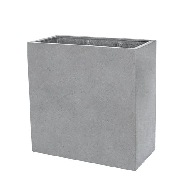 Sandal Planter 361836 S/1 - Stone Grey Lite - against white background.