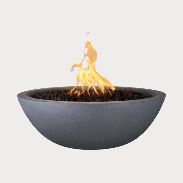 Sedona Fire Bowl, Gray against gray background