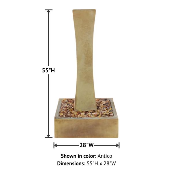 Serene Waters Fountain with product details.