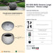 Info sheet for the Sonora Fountain, Large - Stone Ledge listing components, dimensions, weights, pump parts, and required tools.
