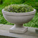 South Hampton Urn Planter on ledge filled with plants