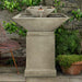 Square Two Fountain on concrete in action.