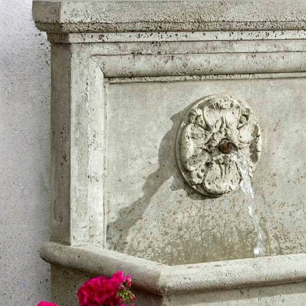 st. aubin fountain in action upclose