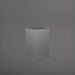 Torino Corner Fiberglass Planter in matte gunmetal against gray background.