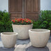 Tropicale Planter - Caribbean Sand on concrete in the backyard.