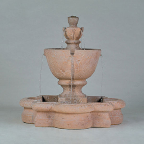 Tuscany Garden Fountain Fiore Stone