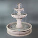 Velia Three Tier Pond Fountain in action against gray background.