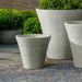 Verve Planter, Small on gravel in the backyard.