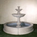 Vicentina Fountain for Pond on grass in action.