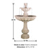 Vicentina Fountain with product details.