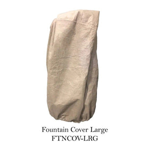 Large fountain cover on MC1 fountain in copper