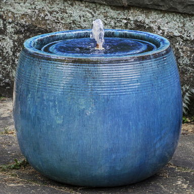 boden fountain mediterranean blue in action