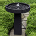 concept birdbath fountain in action