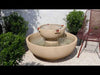 Campania International Small Del Rey Fountain on gravel running