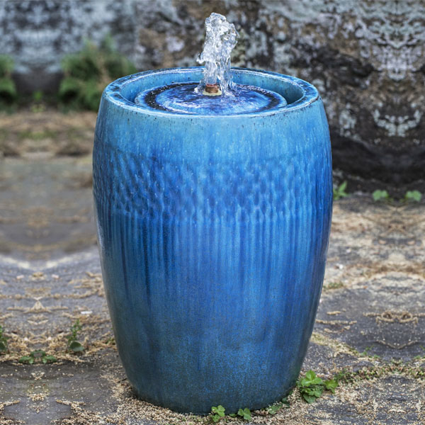 Malmo Fountain, Short - Mediterranean Blue Campania