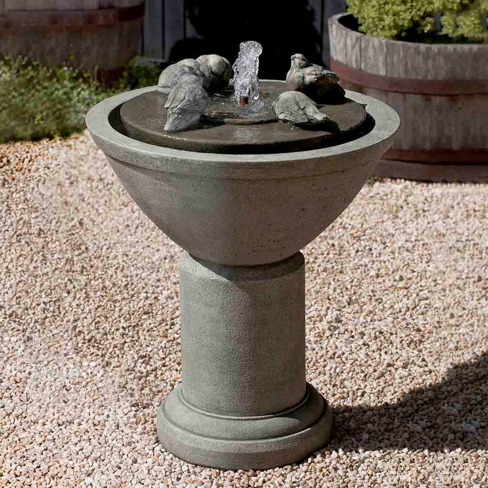 passaros II fountain in action