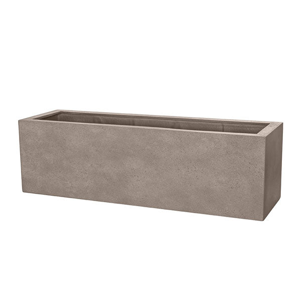 Sandal Planter 591818  - Riverstone Premium Lite - S/1 against white backdrop