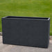 Sandal Planter 591836 - Lead Lite - S/1 on concrete in the backyard