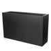 Sandal Planter 591836 - Onyx Black Lite - S/1 against white backdrop