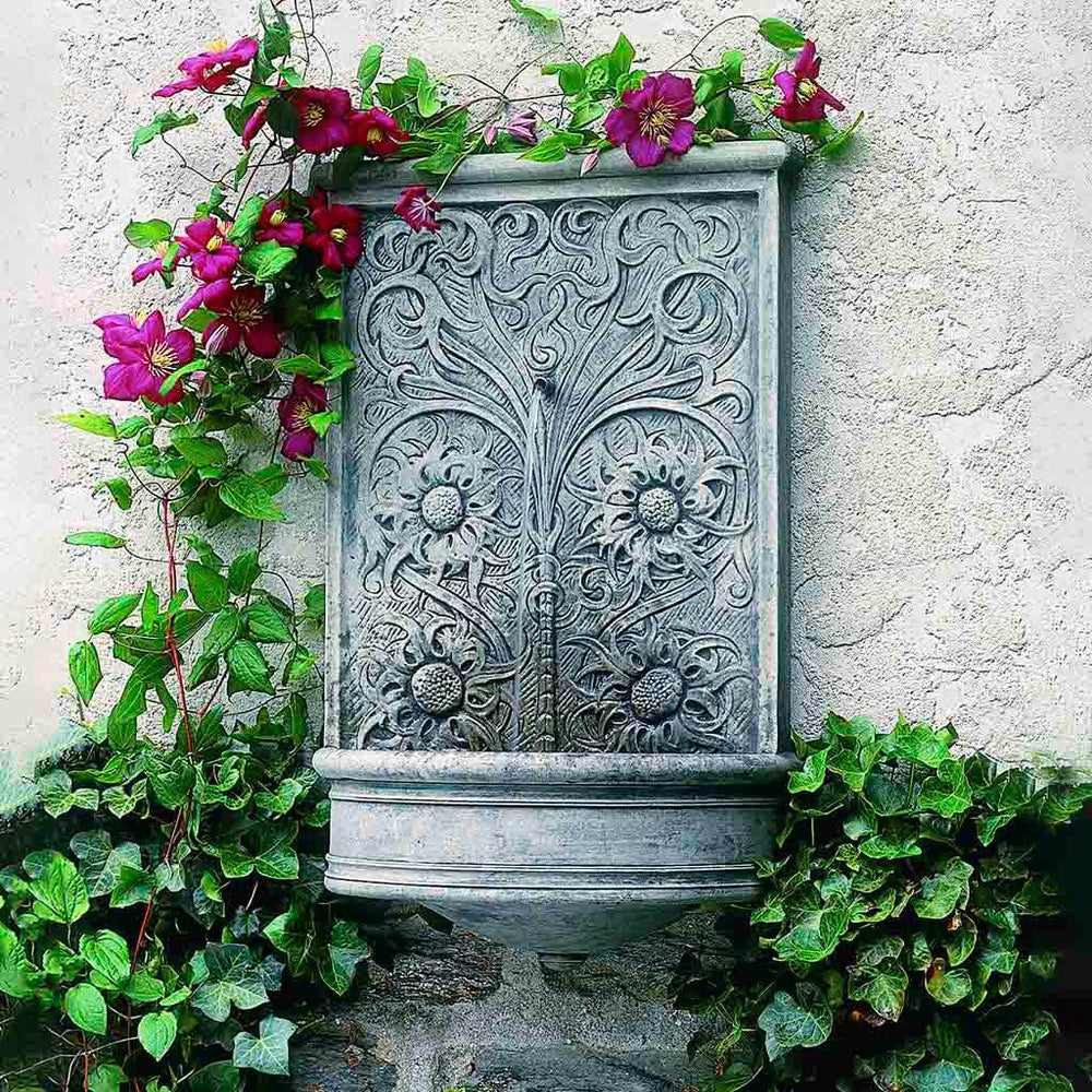 Sussex Wall Fountain in action