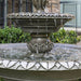 upclose Campania Richmond Hill fountain bowl tiers filled with water